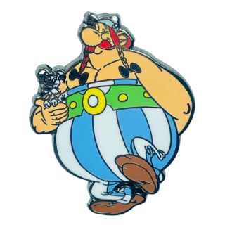 Pins Obélix et Idéfix