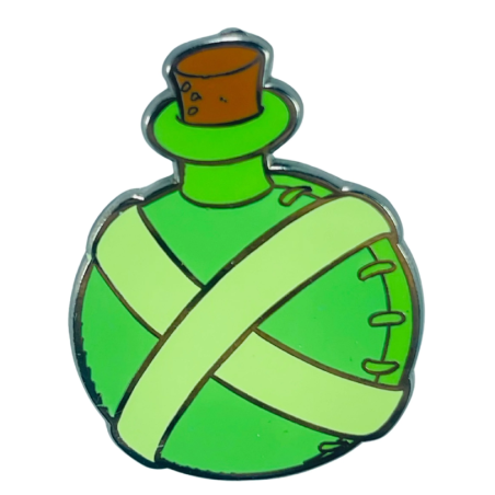 Pins Trinkflasche mit Zaubertrank