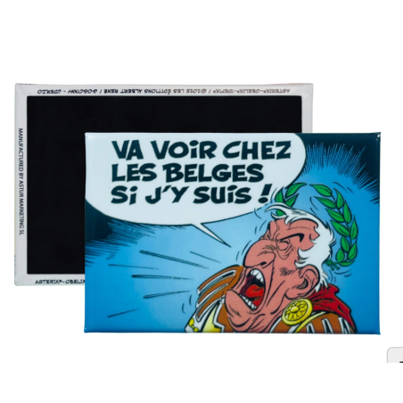 Magnet Julius Cäsar "Va voir chez les Belges si j'y suis !" Magnet Julius Cäsar "Va voir chez les Belges si j'y suis !"