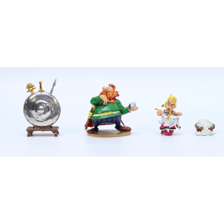 Figurine - Abraracourcix au bouclier miroir