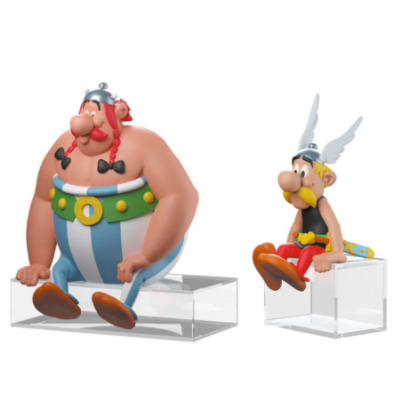 Asterix und Obelix sitzen