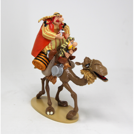 Figurine Astérix & Obélix sur le dromadaire
