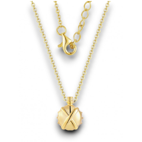 Collier Gourde Potion Magique Doré