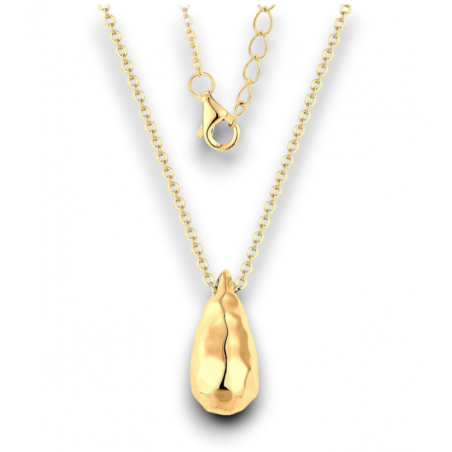 Grandiose goldene Menhir-Halskette