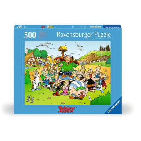 Puzzle 500 pièces - Astérix au village