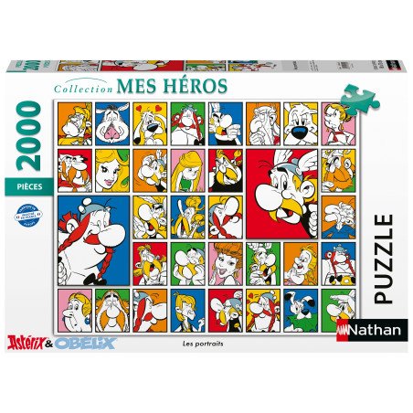 Puzzle 2000 pièces - Les portraits / Astérix