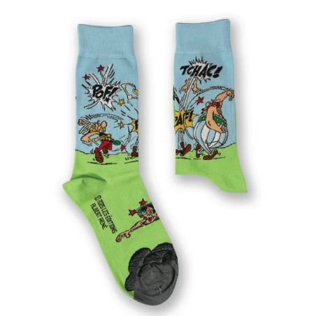 Chaussettes Astérix & Obélix - Combat