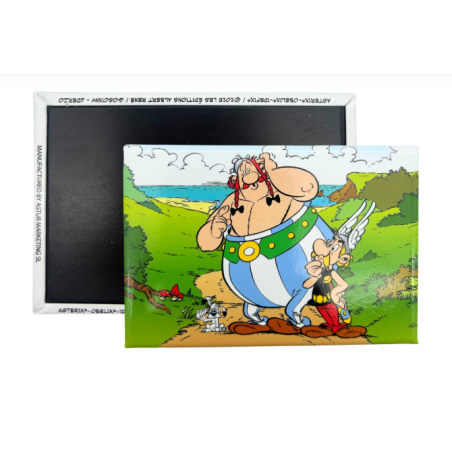 Magnet - Astérix, Obélix et Idéfix pensifs