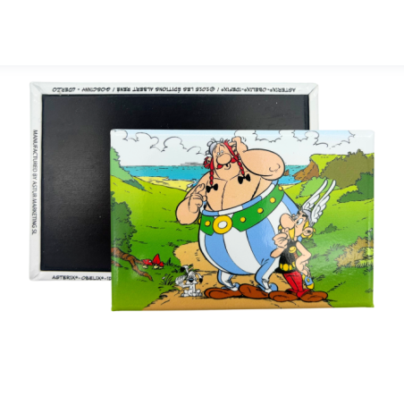 Magnet – Asterix, Obelix und Idefix nachdenklich