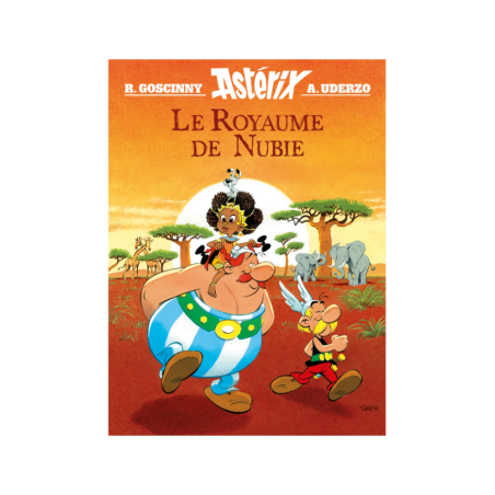 Digigraphie Astérix : Le Royaume de Nubie - Couverture définitive