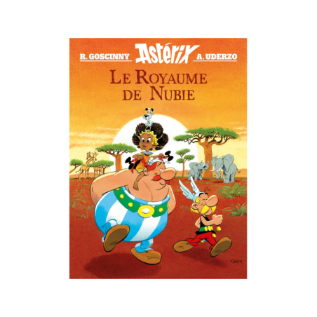 Digigraphie Asterix und das Königreich von Nubien – Endgültiges Titelbild