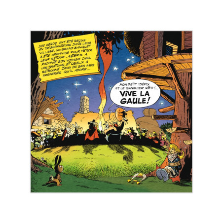 Das Gastmahl - Asterix Art Strips