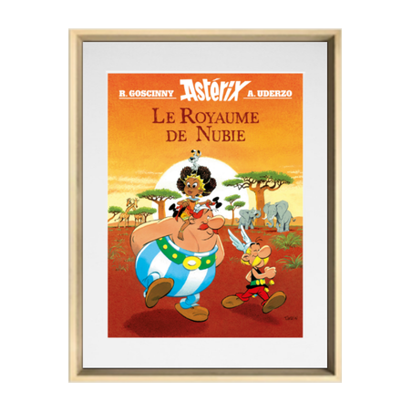 Digigraphie Astérix : Le Royaume de Nubie - Couverture définitive