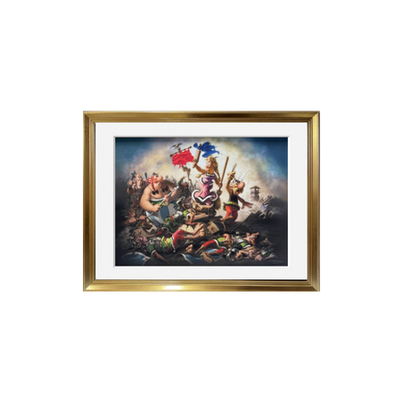 Digigraphie – Asterix „Die Freiheit führt das Volk“