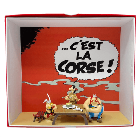 Figurines Astérix et Obélix - C'est la Corse !