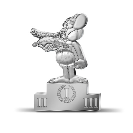 Monnaie de Paris - 10€ Argent de forme Astérix aux Jeux Olympiques