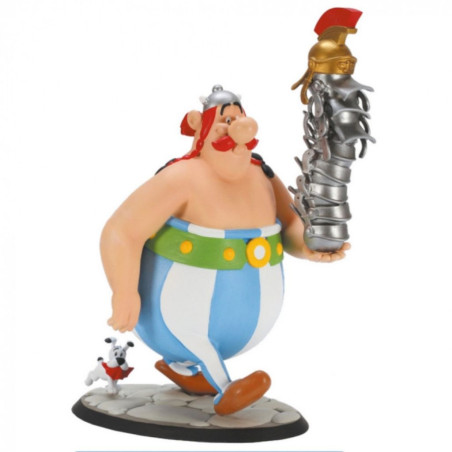 Figurine Obelix - Pile de casques