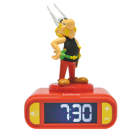 Réveil - Veilleuse Astérix avec effets sonores Réveil - Veilleuse Astérix avec effets sonores