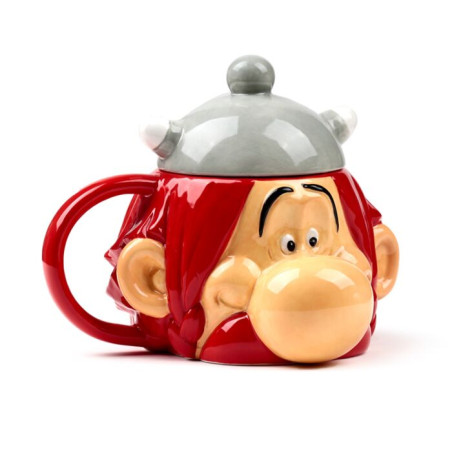 Keramikbecher mit Deckel – Obelix Keramikbecher mit Deckel – Obelix