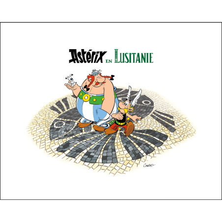 Digigraphie Asterix in Lusitanien